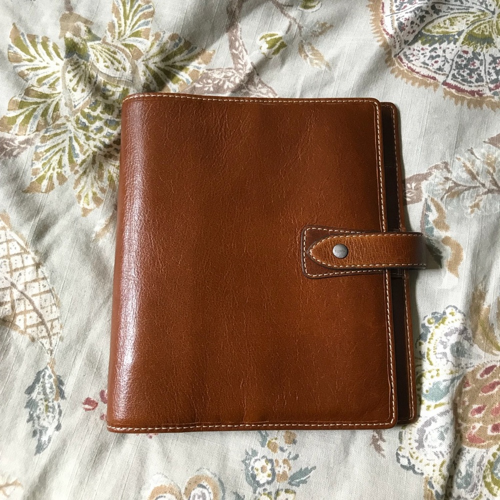 *Sold* Filofax A5 Malden Ochre